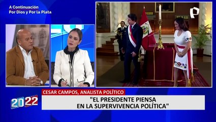 César Campos: “Pedro Castillo es mediocre e incapaz pero con grandes habilidades políticas”