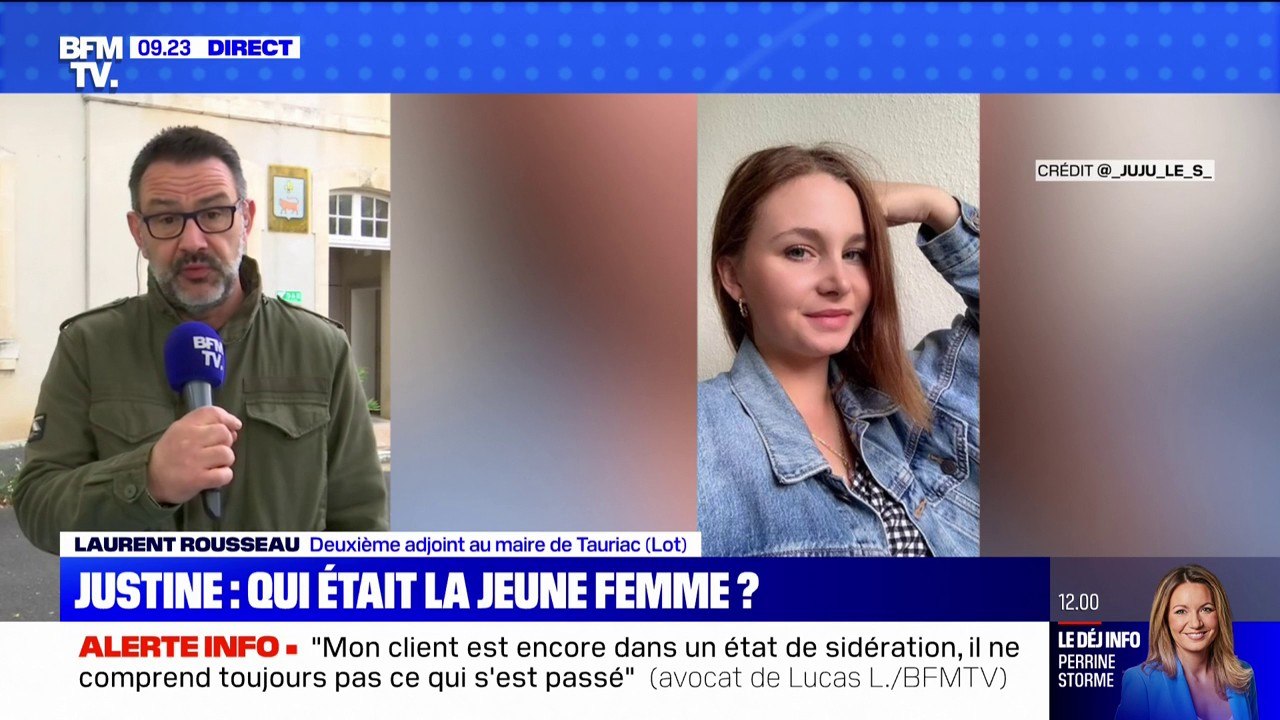 Laurent Rousseau, deuxième adjoint au maire de Tauriac, village de Justine: "Ici, on n'arrive pas à y croire, c'est horrible"