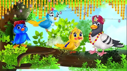 माँ चिड़िया का प्यार _chidiya cartoon kahani_hindi cartoon_hindi moral stories_tuni chidiya ki kahani