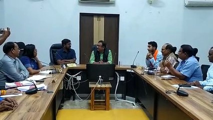 वीडियो स्टोरी, मुख्यमंत्री के आगमन की तैयारी में जुटे अफसर-नेता