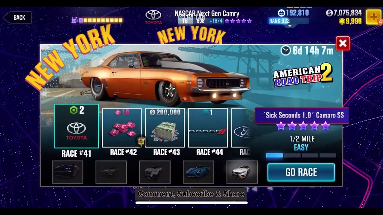 #165 CSR Racing 2 | American Road Trip 2 | New York | Part 3/4
