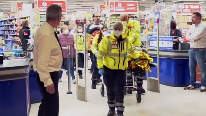 One dead, five wounded in Italy supermarket stabbing rampage