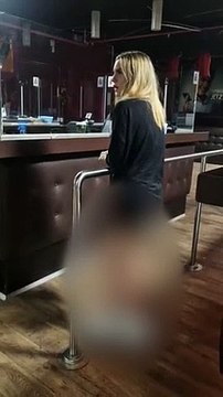 Alman kadın neye uğradığını şaşırdı! Rus adama tokat atınca olanlar oldu