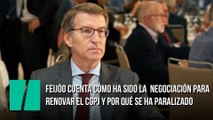 Feijóo cuenta cómo fueron las últimas horas de negociación y por qué se ha paralizado la misma