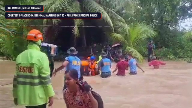 Search and rescue operations in Kalamansig, Sultan Kudarat
