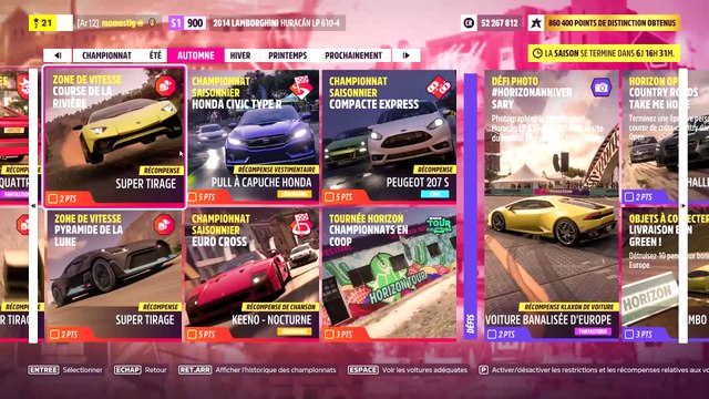 Forza Horizon 5 défi photo horizonanniversary site festival horizon 2 à collinas aridas