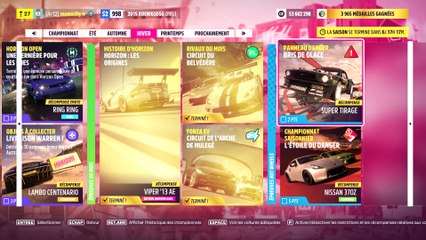 Forza Horizon 5 panneau danger bris de glace