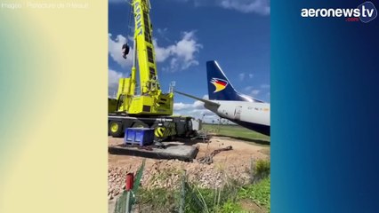 Que reste-t-il du Boeing 737 accidenté à Montpellier ?