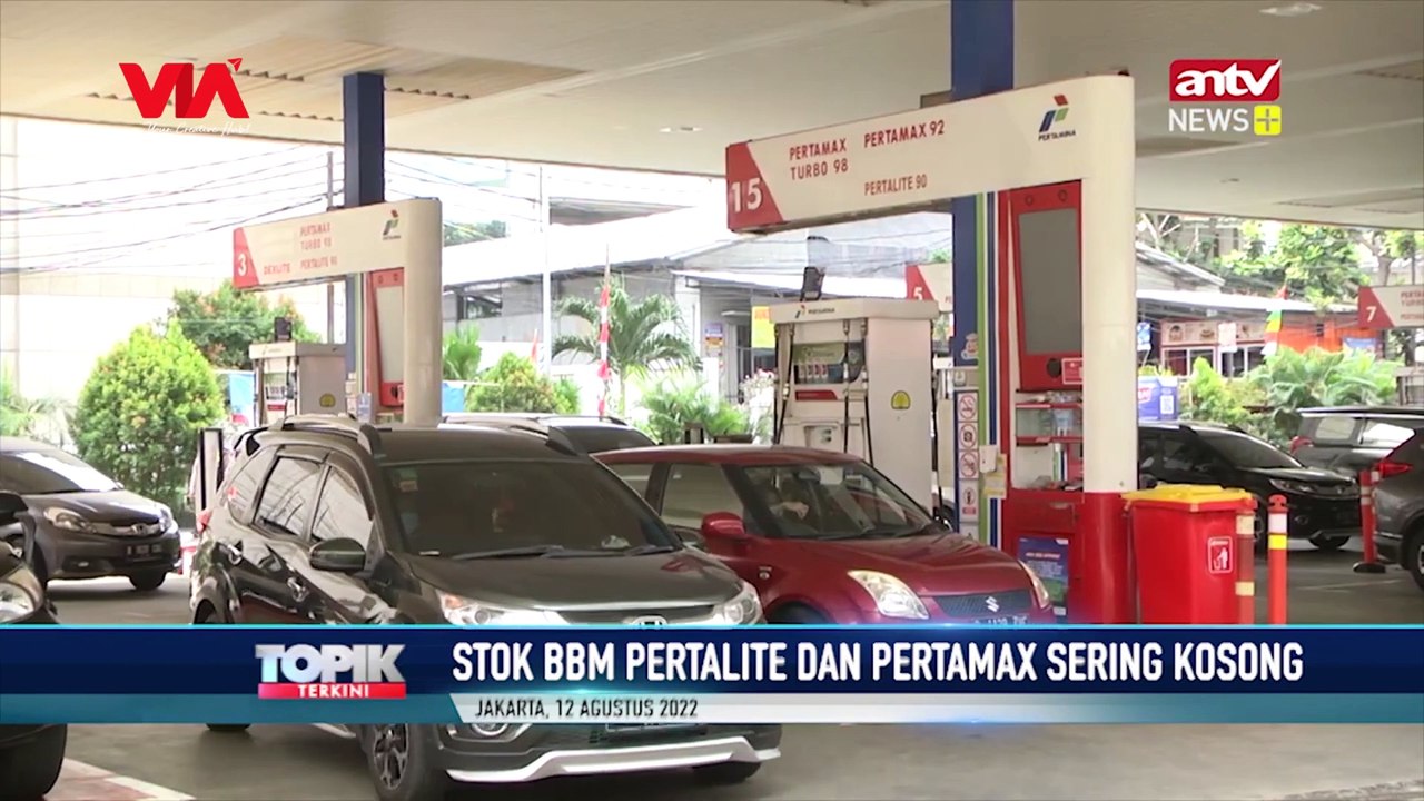 STOK BBM PERTALITE DAN PERTAMAX SERING KOSONG