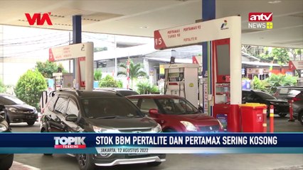 STOK BBM PERTALITE DAN PERTAMAX SERING KOSONG