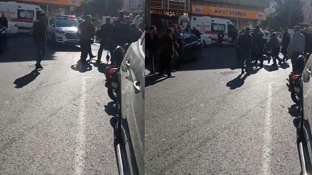 İcradan satılan evine girmesini engelleyen güvenlik görevlisine ateş açtı