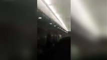 Susto: vídeo mostra desespero em turbulência em avião desviado para Foz do Iguaçu