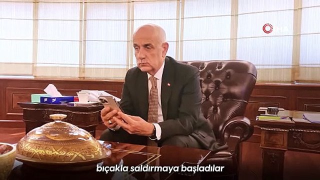 Çorum'da bıçaklı saldırıya uğrayan denetim personeline Bakan Kirişci’den geçmiş olsun telefonu