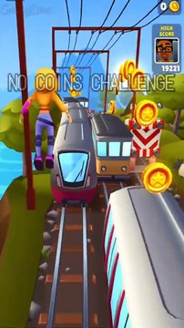 Subway Surfers No Coins Challenge