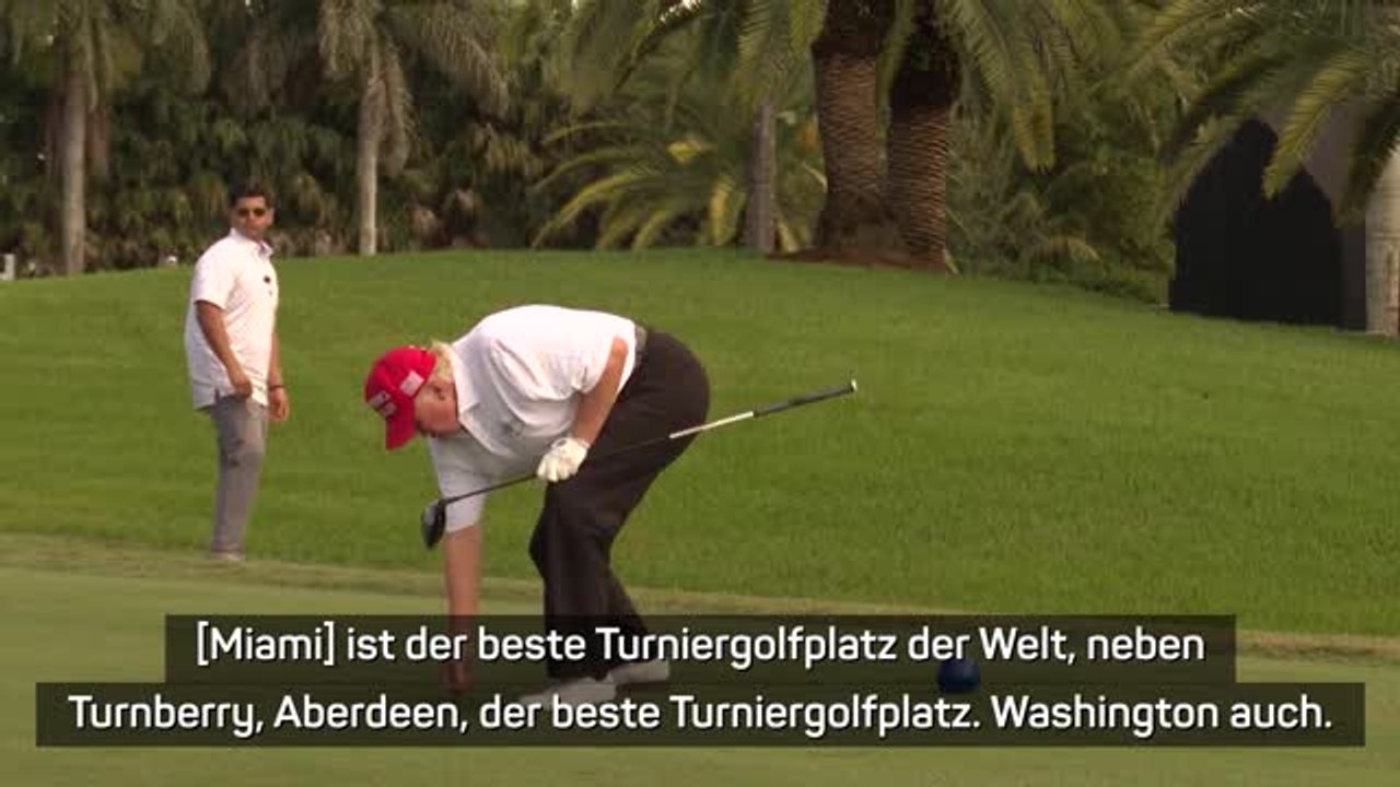 Donald Trump: LIV Golf 'ist großartig'
