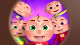 Five Little Monkeys Baby Song & Nursery Rhyme Halloween Cartoon For Children
