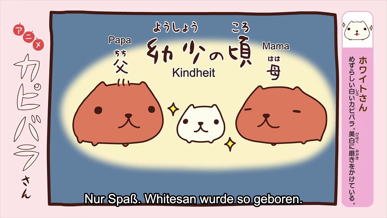 Kapibara-san Staffel 1 Folge 8 HD Deutsch