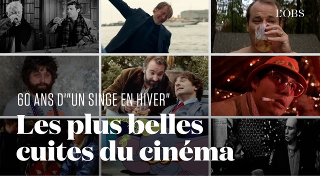 60 ans d' Un singe en hiver : les plus belles cuites du cinéma