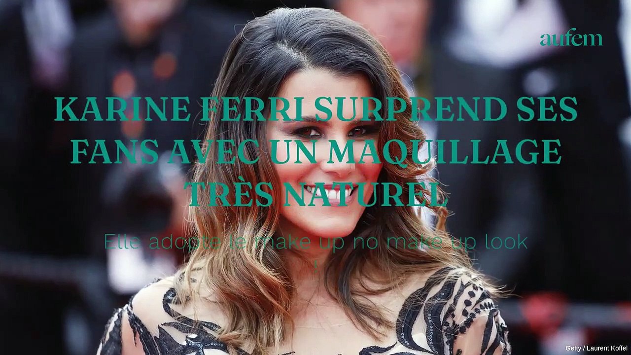 PHOTO. Karine Ferri surprend ses fans avec un maquillage très naturel