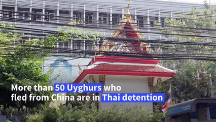 Uyghurs locked up in Thailand face uncertain future