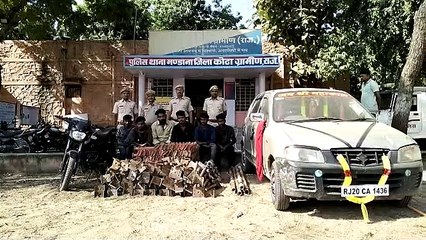 भारत माला परियोजना में निर्माणाधीन ओवरब्रिज में लगने वाला लोहा उड़ा ले गए चोर