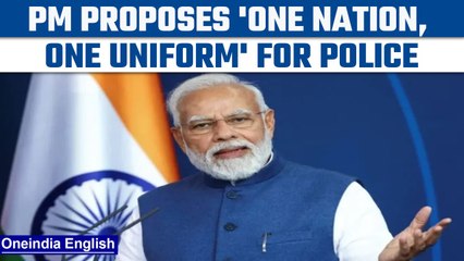 PM Modi suggests ‘One Nation, One Uniform’ for police, says it’s just an idea | Oneindia News*News