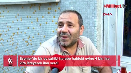 4 bin liraya ev buldum diye sevinirken şok oldu