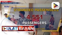 PCG: Higit 4K pasahero, stranded sa mga pantalan dahil sa Bagyong #PaengPH