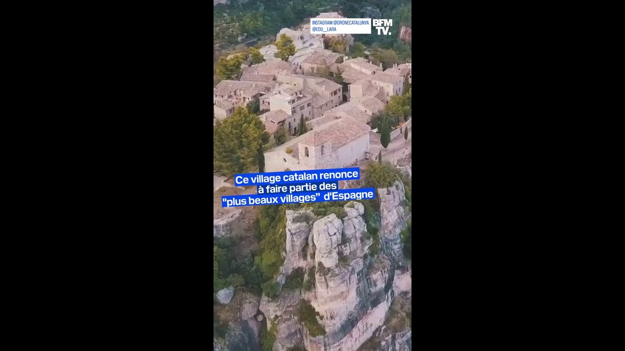 Ce village catalan renonce à faire partie des "plus beaux villages" d'Espagne