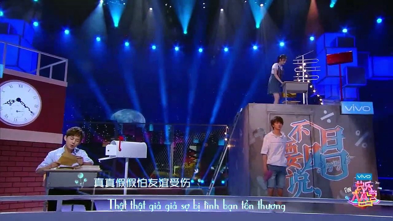 Vietsub Trích đoạn Xin hãy Trả Lời - Hà Cảnh [Show Happy Camp]