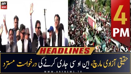 ARY News Headlines | 4 PM | 28th October 2022