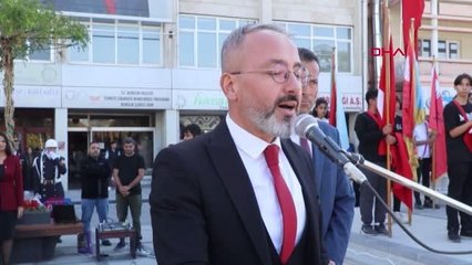 BURDUR'DA ÇELENK SUNUM TÖRENİ YAPILDI