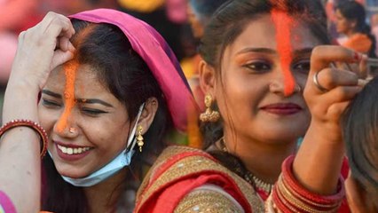 Chhath Puja 2022: छठ पूजा पर महिलाएं नाक से सिंदूर क्यों लगाती है ? | Boldsky *Religious