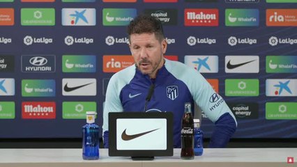 Simeone: "No me importa lo que piensen de mí"