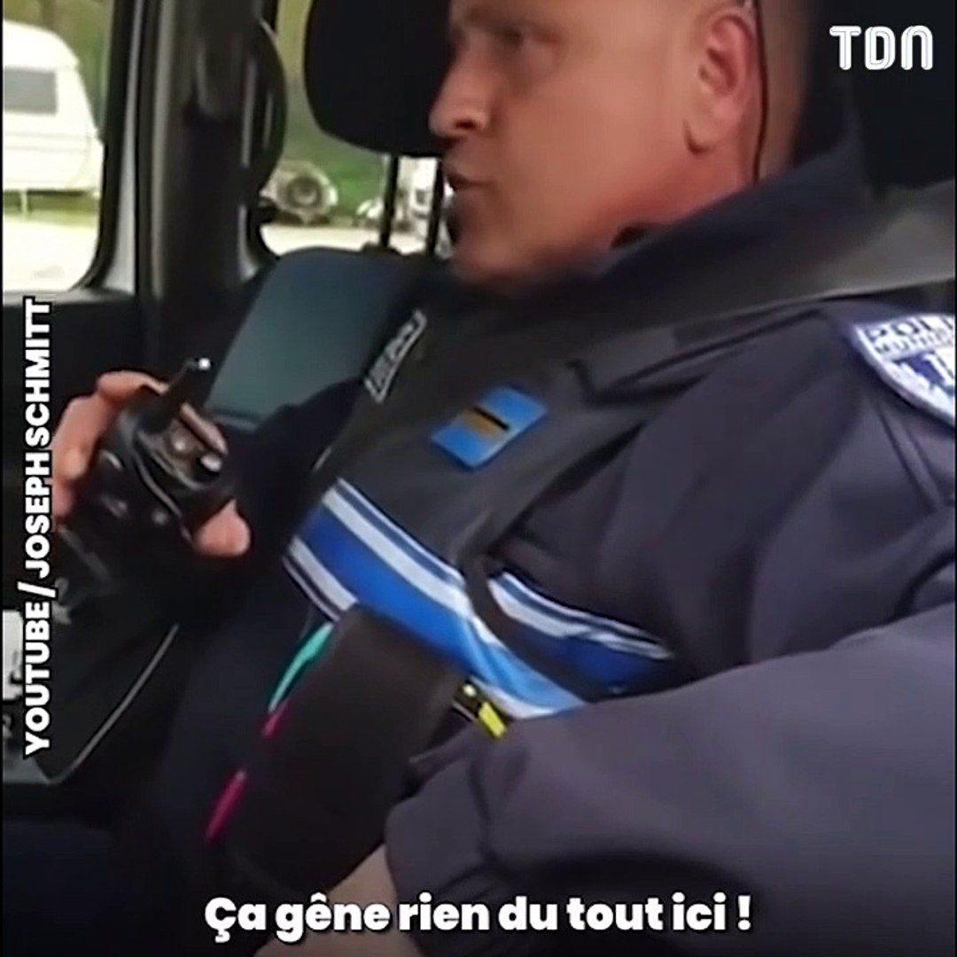 Clash hilarant entre un gitan et un policier - Vidéo Dailymotion