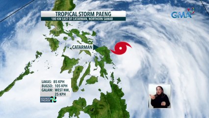Panayam kay PAGASA Weather Specialist, Benison Estareja kaugnay sa latest sa Bagyong Paeng | 24 Oras
