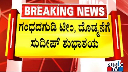 Let Gandhadagudi Shine Like The Way Puneeth Rajkumar Always Did: Kiccha Sudeep | Public TV