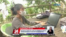 Hiling na laptop ng isang estudyante sa Ifugao, isinakatuparan ng GMA Kapuso Foundation | 24 Oras