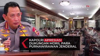Kata Jenderal Sigit Usai Kedatangan Rombongan Mantan Kapolri: Terima Kasih atas Dukungan Moril..