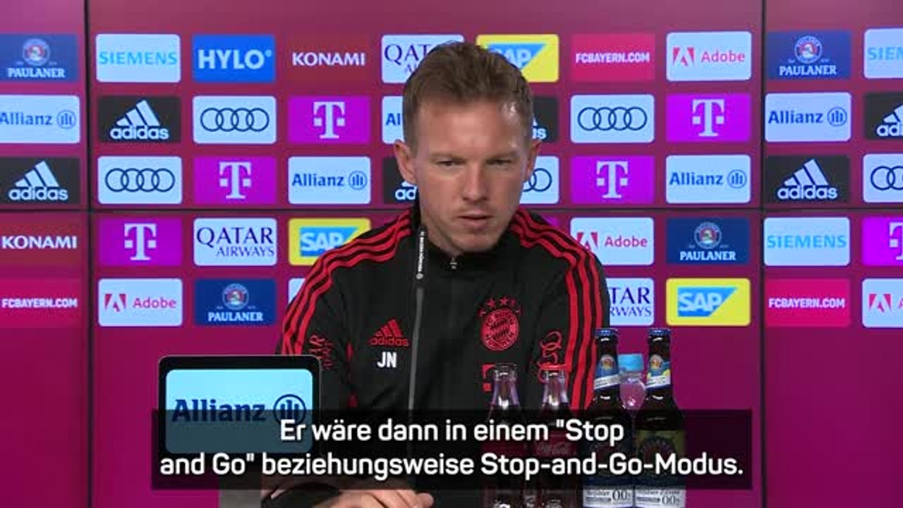 Nagelsmann: Müller fällt erstmal aus