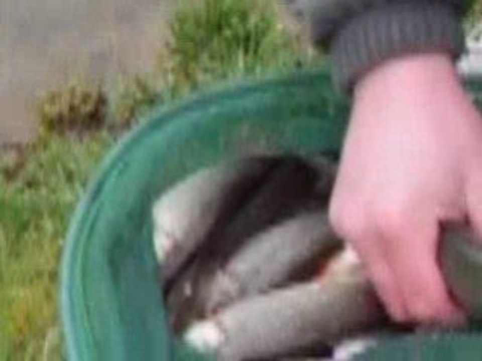 belle pêche avec mon frère