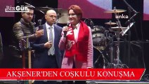 Akşener'in konuşması dakikalarca alkışlandı! 