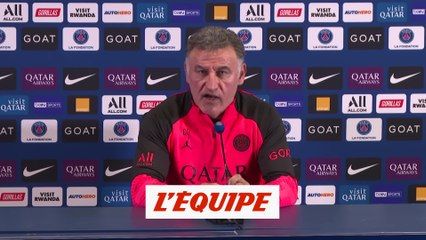 Galtier : « La MNM ? Quand il y a cette osmose, on ne la casse pas » - Foot - L1 - PSG