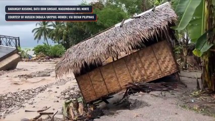 #PaengPH destroys houses, roads in Maguindanao del Norte