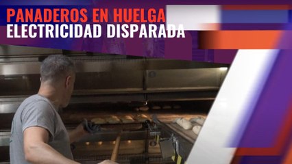 Los panaderos han escenificado una huelga por el alto coste de la electricidad