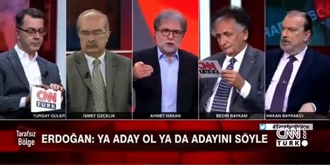 Ahmet Hakan'ın sorusuna böyle cevap verdi! "Bu soru yoktu"