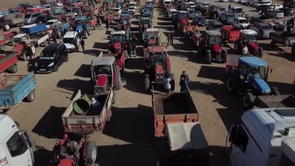 Kahramankazan'da 350 ton hibe tohum desteği