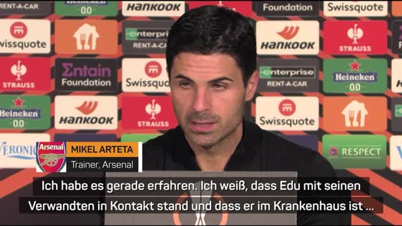 Arteta: 'Werde mit Mari in Kontakt bleiben'