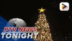 Lighting of giant Christmas tree in Araneta City held