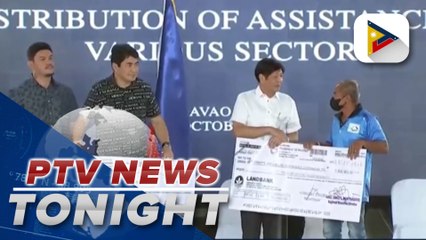 President Ferdinand R. Marcos leads aid distribution in Davao City